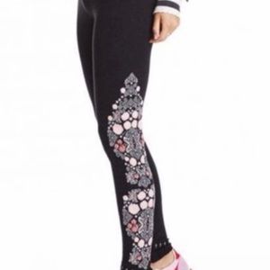ODD MOLLY Leggings Grey w/Pink - S
